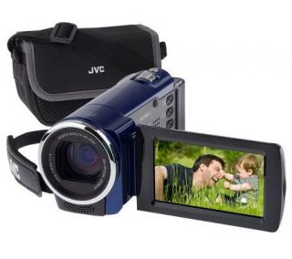 JVC Everio 720p HD Camcorder w/ 40x OpticalZoom 4GB SDCard&Case