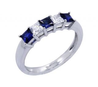 Epiphany Diamonique & Created Sapphire Ring —