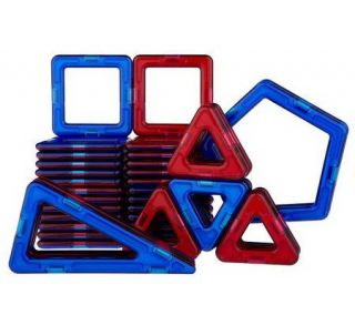 Magformers 48 Piece 3 D Magnetic Building Set w/ 4 shapes —