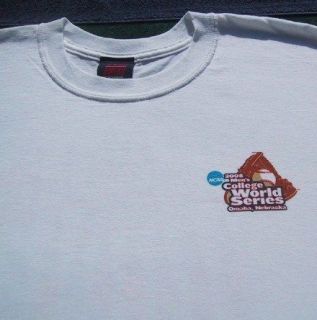 2008 College World Series Large T Shirt Fresno State CWS