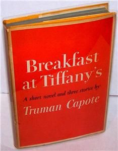 Breakfast at Tiffanys Truman Capote First Edition