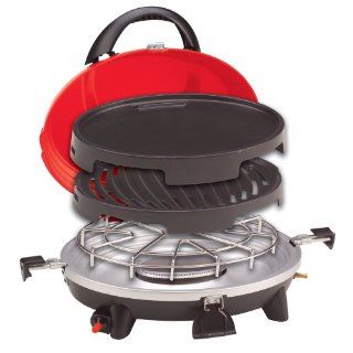 Coleman All in One Cooking System Grill Stove Stock Pot