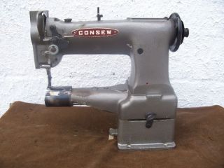 Industrial Sewing Machine Consew 227 Cylinder Leather