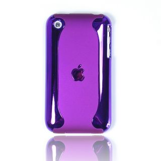 Color Chrome Purple Case Cover Skin for iPhone 3G 3GS