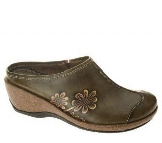 Spring Step Style Adrina Leather Clog —