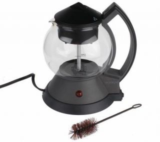 Technique 1qt Tea Maker w/ Cordless Option & Cleaning Brush — 