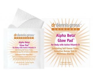 Dr. Gross Alpha Beta Glow Pads for Body with Active Vitamin D