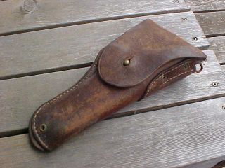 COLT M1911 LEATHER HOLSTER WWII US ARMY LEATHER HOLSTER US ARMY BOYT