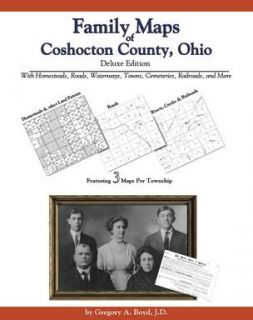 Genealogy Family Maps Coshocton County Ohio