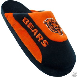 chicago bears low pro slippers by comfy feet