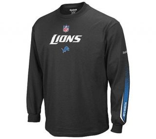 NFL Detroit Lions Long Sleeve Optimus SidelineT Shirt —