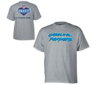 NFL Carolina Panthers Mens 2010 Draft Short Sleeve T Shirt —