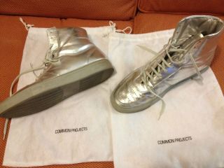 Common Projects 43 silver high tops supreme givenchy asap rocky