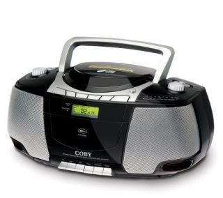 Coby MPCD450BLK Portable Stereo /CD/AM/FM Radio —