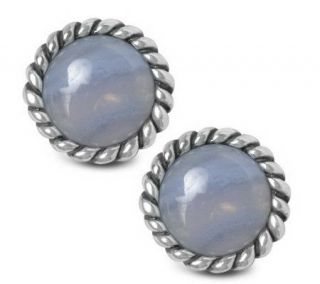 Carolyn Pollack Sincerely Essential Gemstone Button Earrings