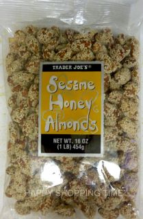 Trader Joes Raw Almonds from California 16 oz 454g