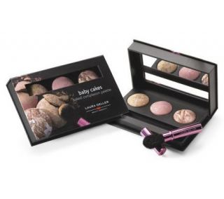 Laura Geller Baby Cakes Baked Complexion Palette & Brush —