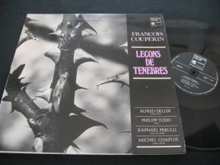 Francois Couperin Lecons Harmonia Mundi HM210 LP Mint