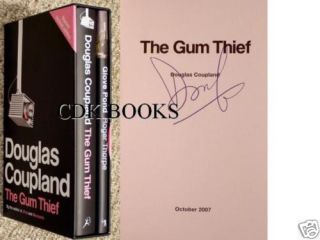  Douglas Coupland The Gum Thief Signed Limited