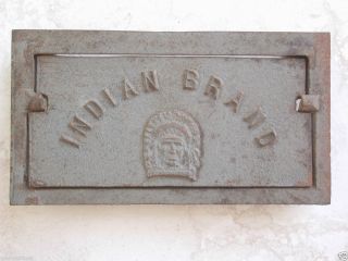   INDIAN BRAND Cast Iron Vent Frame Cover C V Iron Works Cowanesque PA