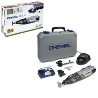 Dremel 8200 2 45 Li ion Cordless Rotary Drill Tool Kit