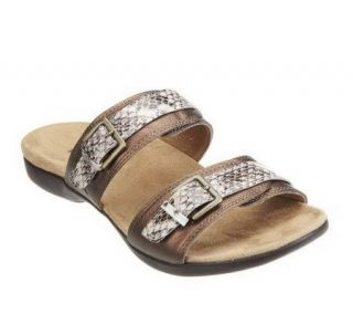 Weil by Orthaheel Mystic II OrthoticLeather Strap Sandals —