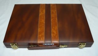 Vintage Cardinal Prestige Backgammon Game in Travel Case