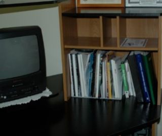 corner computer desk and storage unit