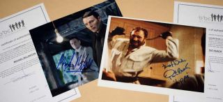 75 Signed 007 Autographs UACC Daniel Craig + all JAMES BOND, COA, UACC