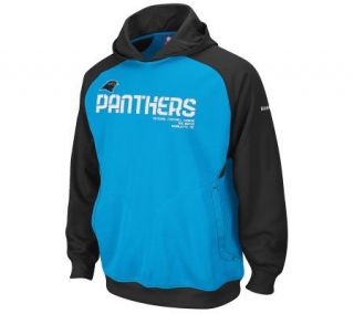 NFL Panthers Mens Sideline Performance HoodedSweatshirt —