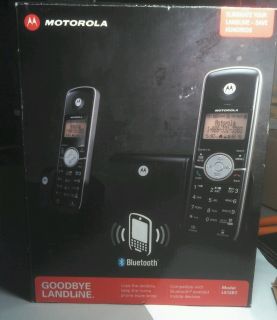 Motorola L512BT Cordless Handset and Base Phone New