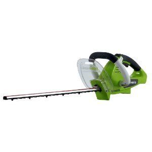 Greenworks 20 Volt Lithium ion 22 inch Cordless Electric Hedge Trimmer