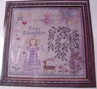 Dear Daughter Samplar Cross Stitch Examplars from Heart