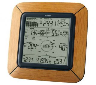 La Crosse Technology WS 2811OAK Professional Weather Center   H356368