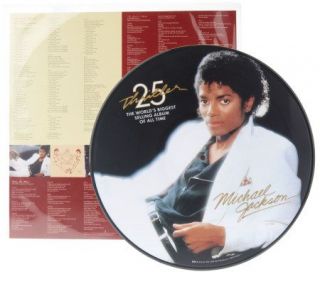 Michael Jackson Thriller 25thAnniversary 12 Vinyl LP Record