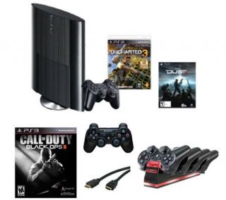 PS3 250GB Uncharted System with Call of Duty Black Ops II —