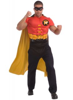 DC Comics Robin Muscle Chest Adult Costume Kit