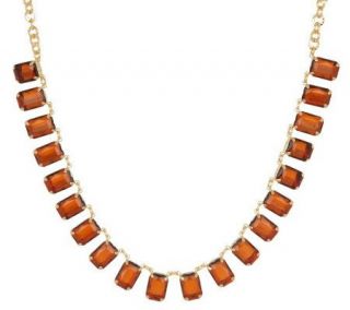 Joan Rivers Radiant Emerald Cut 21 Necklace w/3 Extender   J145473