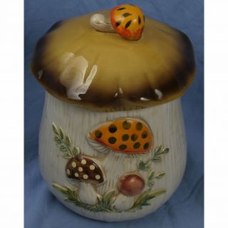 Merry Mushroom by  Canister Made Japan 1978