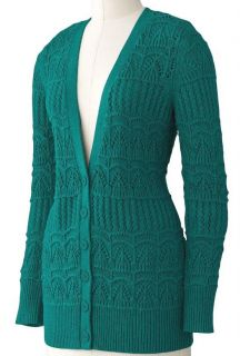 NWT Lauren Conrad Long Boyfriend Cardigan Sweater Green See Sizes