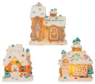 piece Battery Operated Houses or Train by Valerie —