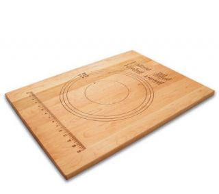 18 x 24 Solid Maple Pastry Board w/ MeasuringMarks   K129982