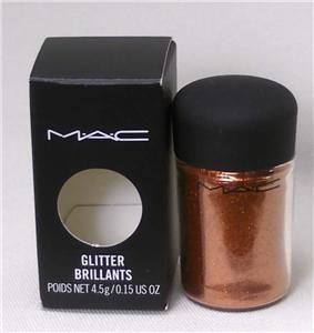 Mac Cosmetics Glitter Reflects Copper Pigment Powder Eye Shadow Free s