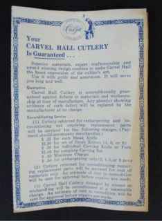 Large Quality Leisure Slicer Knife by Carvel Hall,Crisfield,Md