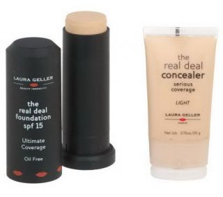 Laura Geller Real Deal Full Coverage Foundation & Concealer Duo