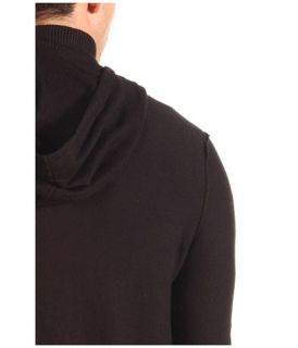 converse black canvas l s knit rib hoodie sweater retail price $ 148