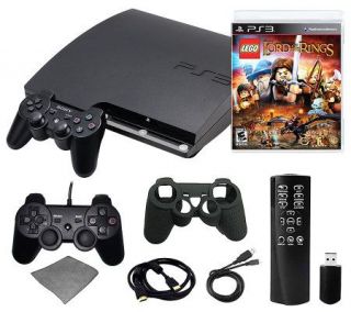 PS3 160GB Game Console w/ Lord of the Rings Lego & Accessories