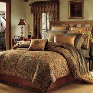 Croscill Yosemite Southwestern Style King Comforter Set NEW Bedding