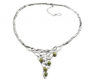 Hagit Gorali Cultured FW Pearl Sculpted Collar,Sterling   J305485