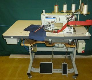 BROTHER Seam Chain Coverstitch INDUSTRIAL SEWING MACHINE Top Bottom